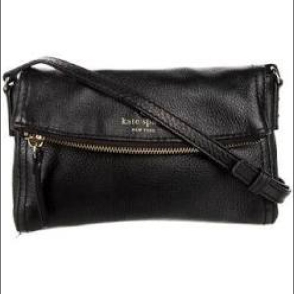 Kate Spade Black Leather Crossbody